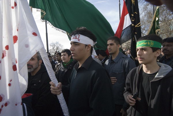 Arbaeen Procession, London &copy; 2007, Peter Marshall