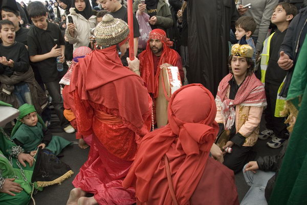 Arbaeen Procession, London &copy; 2007, Peter Marshall
