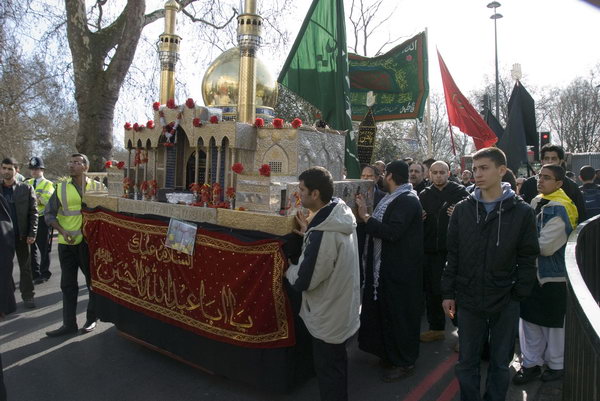 Arbaeen Procession, London &copy; 2007, Peter Marshall