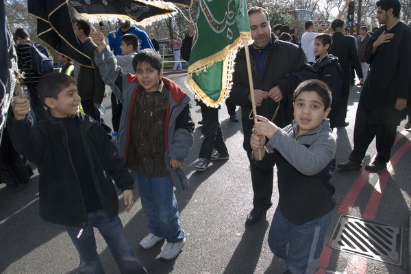 Arbaeen Procession, London &copy; 2007, Peter Marshall
