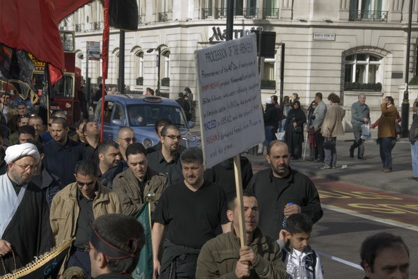 Arbaeen Procession, London &copy; 2007, Peter Marshall