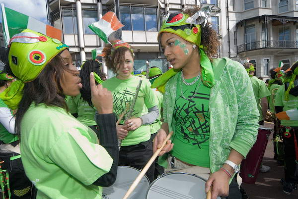 London St Patrick's Day &copy; 2007, Peter Marshall