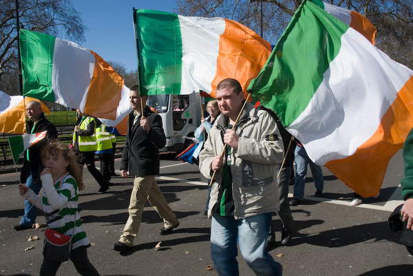 London St Patrick's Day (C) 2007, Peter Marshall