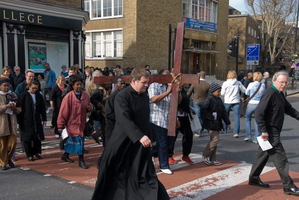 Good Friday: North Lambeth (C) 2007, Peter Marshall