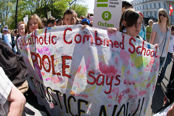 Trade Justice Mass Action &copy; 2007, Peter Marshall