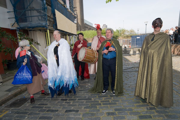 Shakespeare's Birthday - Globe Theatre &copy; 2007, Peter Marshall
