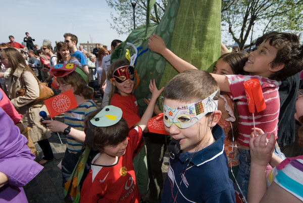Shakespeare's Birthday - Globe Theatre &copy; 2007, Peter Marshall
