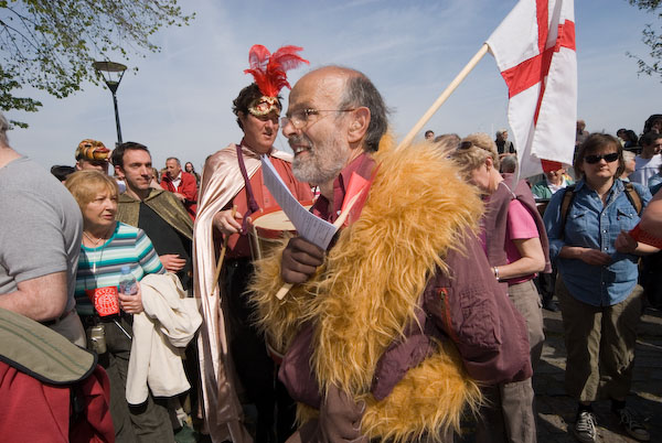 Shakespeare's Birthday - Globe Theatre &copy; 2007, Peter Marshall