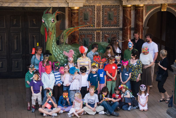 Shakespeare's Birthday - Globe Theatre &copy; 2007, Peter Marshall