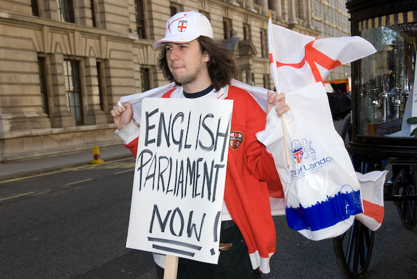 Justice for England March &copy; 2007, Peter Marshall