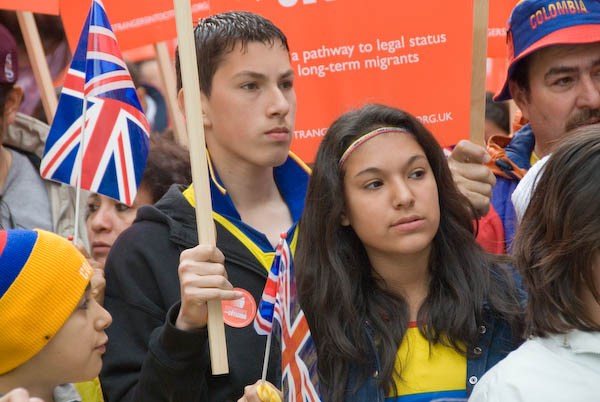 Strangers into Citizens March and Rally &copy; 2007, Peter Marshall