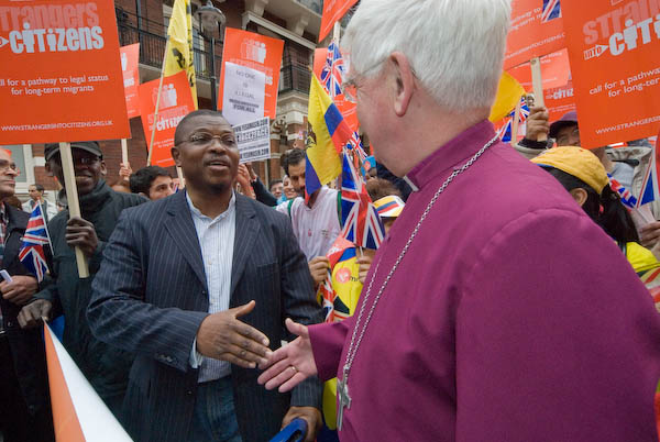 Strangers into Citizens March and Rally &copy; 2007, Peter Marshall