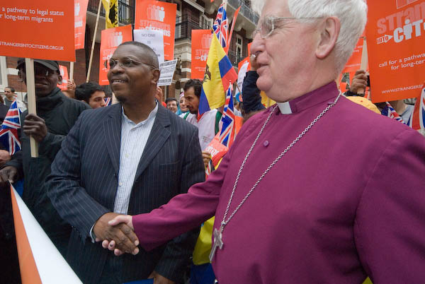 Strangers into Citizens March and Rally &copy; 2007, Peter Marshall