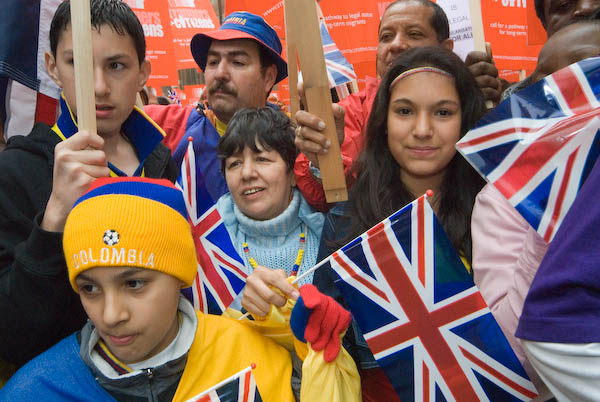 Strangers into Citizens March and Rally &copy; 2007, Peter Marshall