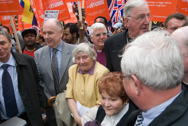 Strangers into Citizens March and Rally &copy; 2007, Peter Marshall