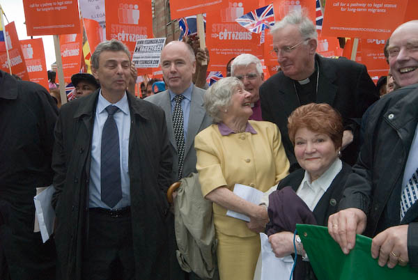 Strangers into Citizens March and Rally &copy; 2007, Peter Marshall