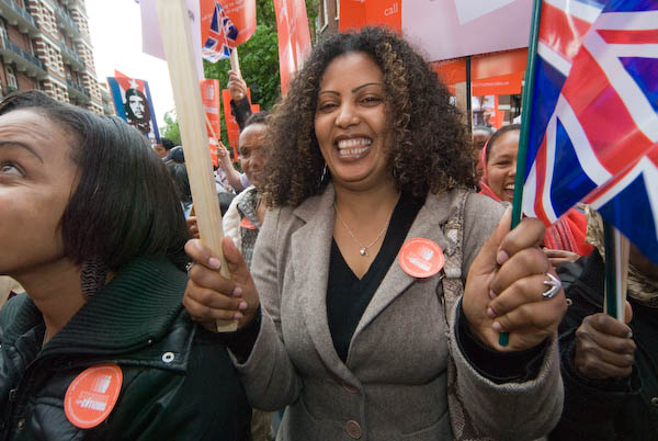 Strangers into Citizens March and Rally &copy; 2007, Peter Marshall