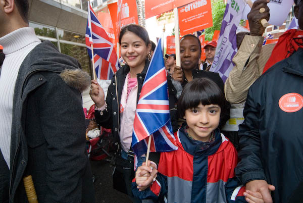 Strangers into Citizens March and Rally &copy; 2007, Peter Marshall