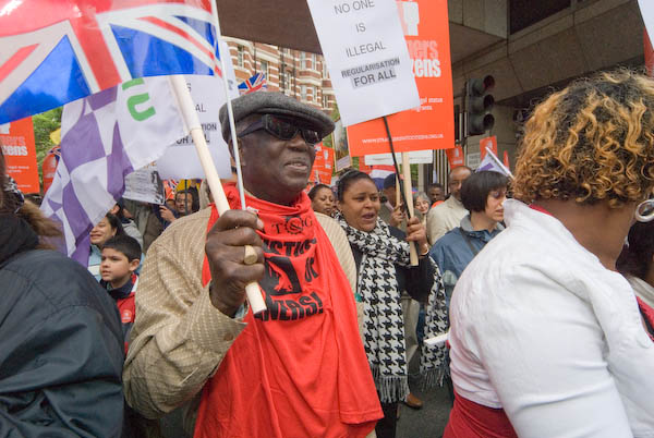 Strangers into Citizens March and Rally &copy; 2007, Peter Marshall