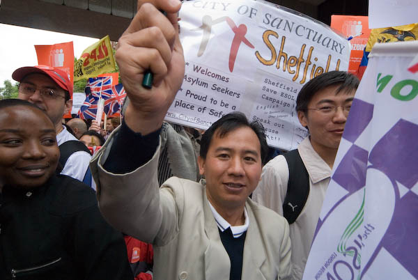 Strangers into Citizens March and Rally &copy; 2007, Peter Marshall