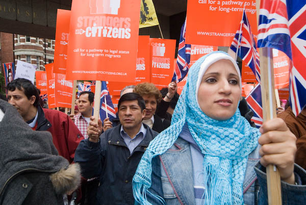 Strangers into Citizens March and Rally &copy; 2007, Peter Marshall