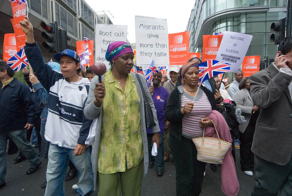 Strangers into Citizens March and Rally &copy; 2007, Peter Marshall