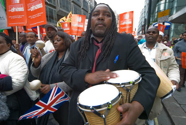 Strangers into Citizens March and Rally &copy; 2007, Peter Marshall