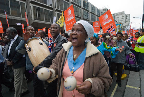 Strangers into Citizens March and Rally &copy; 2007, Peter Marshall