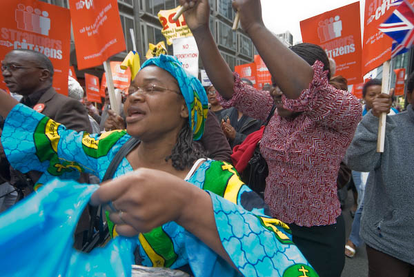 Strangers into Citizens March and Rally &copy; 2007, Peter Marshall
