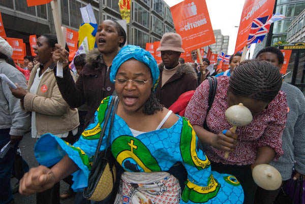 Strangers into Citizens March and Rally &copy; 2007, Peter Marshall