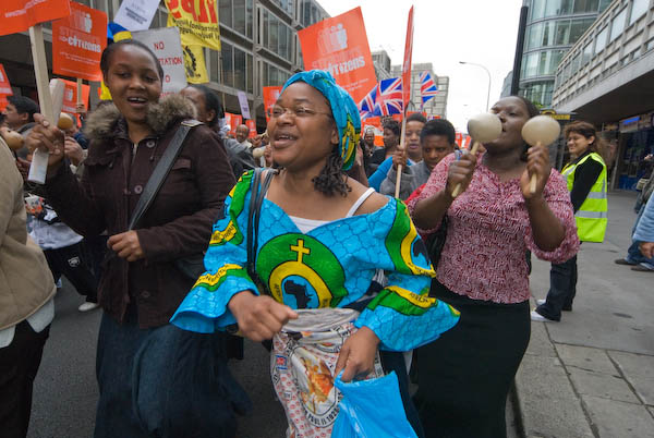 Strangers into Citizens March and Rally &copy; 2007, Peter Marshall