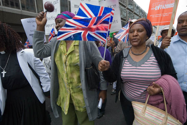 Strangers into Citizens March and Rally &copy; 2007, Peter Marshall