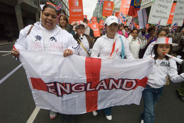 Strangers into Citizens March and Rally &copy; 2007, Peter Marshall