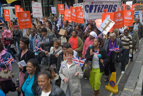 Strangers into Citizens March and Rally &copy; 2007, Peter Marshall