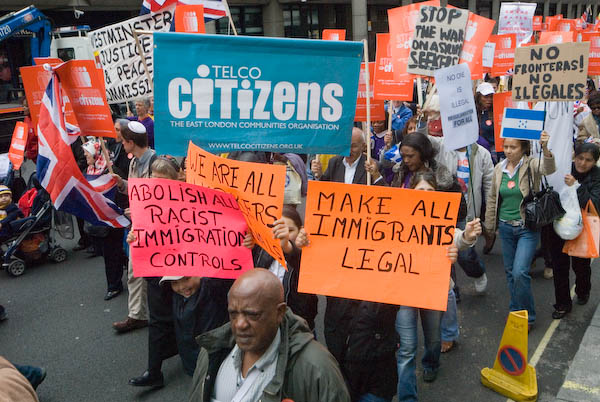 Strangers into Citizens March and Rally &copy; 2007, Peter Marshall