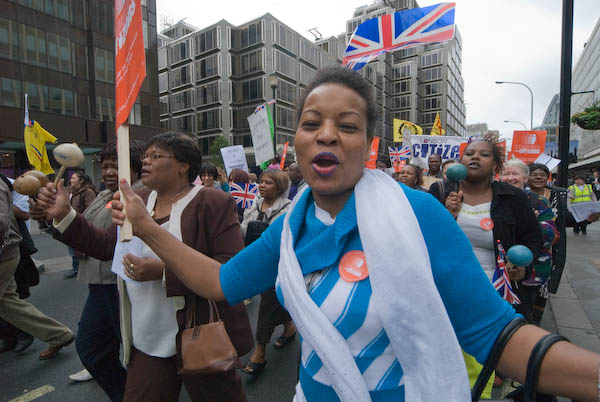 Strangers into Citizens March and Rally &copy; 2007, Peter Marshall