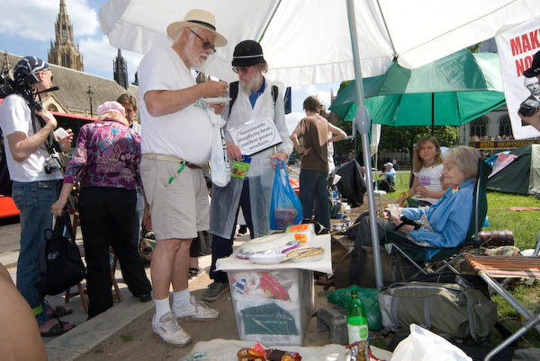 Brian Haw: 6 Years in Parliament Square &copy; 2007, Peter Marshall