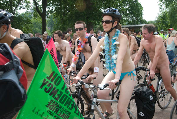 World Naked Bike Ride, London &copy; 2007, Peter Marshall