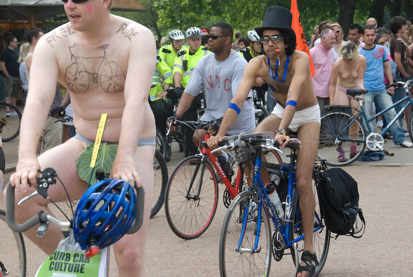 World Naked Bike Ride, London &copy; 2007, Peter Marshall