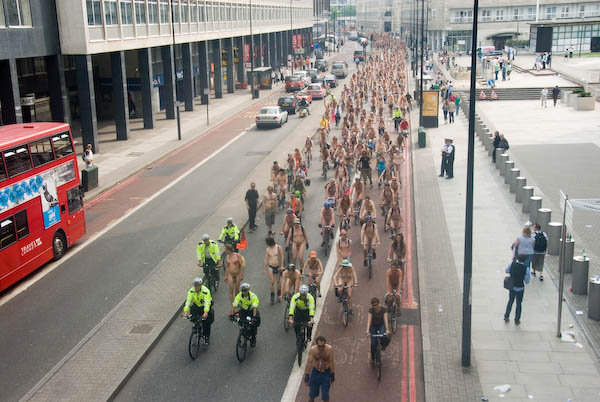 World Naked Bike Ride, London &copy; 2007, Peter Marshall