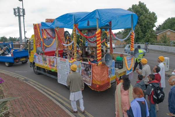 Janam Ashtami Shobha Yatra &copy; 2007, Peter Marshall